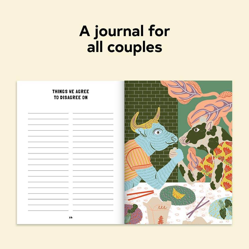 Date Night In: A Journal For Couples page 2